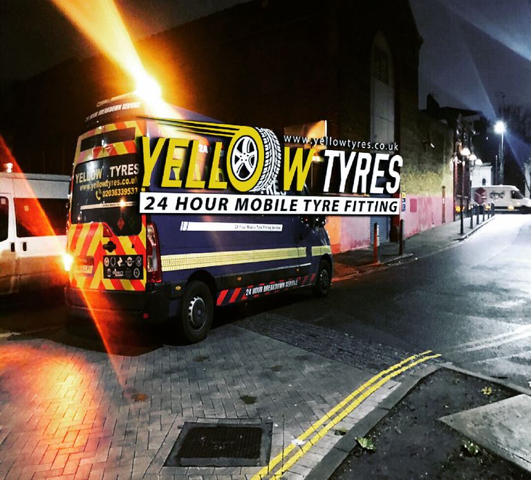 24 hour mobile tyre fitting north london