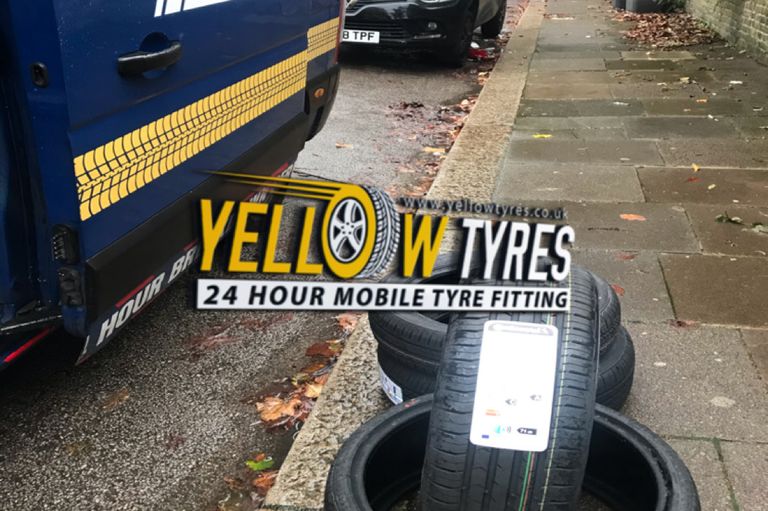 24hr mobile tyre fitting in hackney