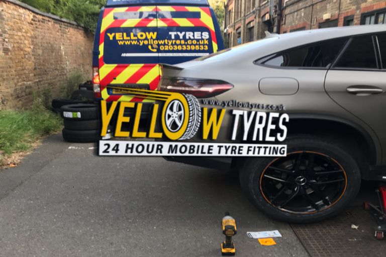 24hr mobile tyre fitting in newham